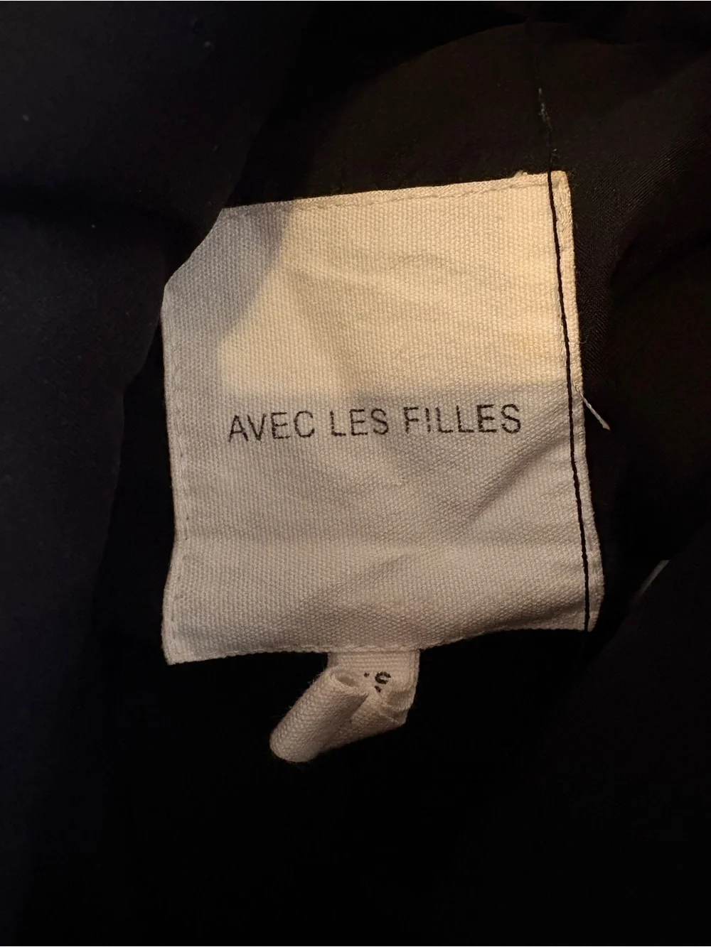Avec Les Filles Black Puffer Jacket